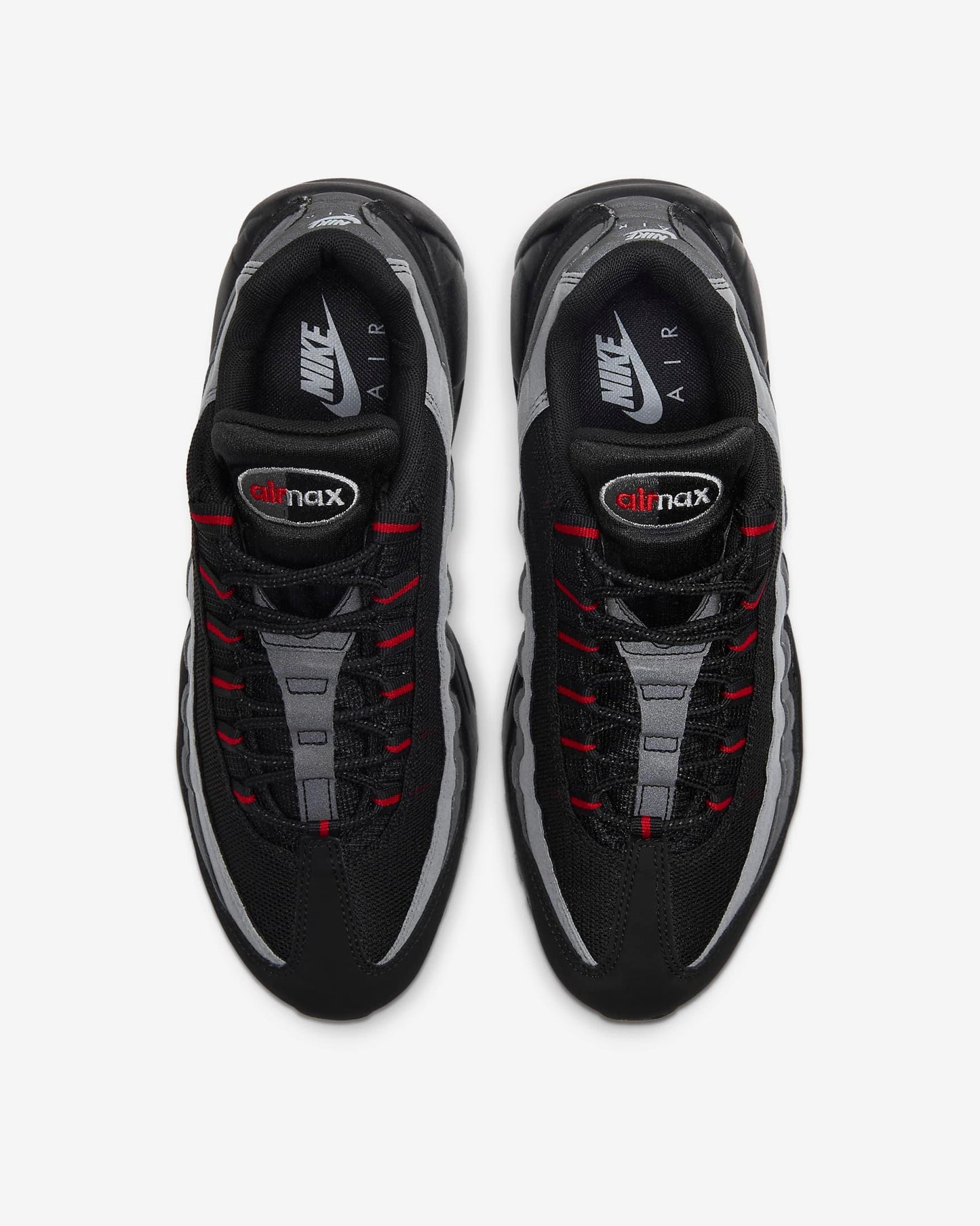 Обувки Air Max 95 Black University Red Iron